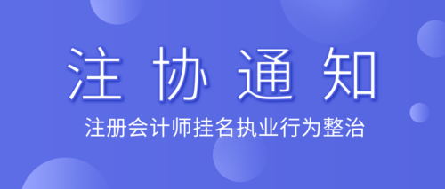 注册会计师挂名执业行为整治.png